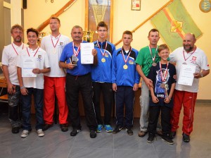 Podium F1B - klasyfikacja drużynowa