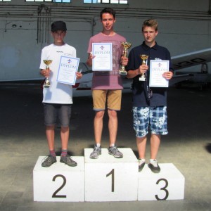 Podium F1K junior młodszy