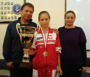 Roksana Gądek z Krosna zdobyła Puchar Polski 2015 w kategorii F1A junior. 