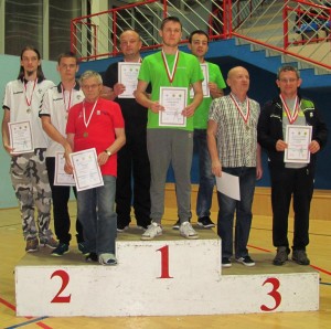 Podium drużynowe - senior