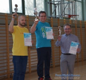 Podium Senior. 2. Krzysztof Bulzacki 1.Leszek Kryuszczuk, 3. Jacek Żurowski