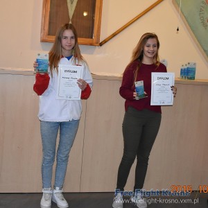 Podium F1A junior: 2. Roksana Gądek, 1. Błażej Stachowski (nieobecny), 3. Iwona Olewnik