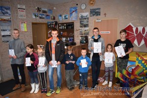 Podium młodzik (latawce płaskie): 9. Maciej Trygar, 8. Wiktoria Bąk, 7. Natalia Trygar, 6. Malwina Bąk, 5. Jakub Trzemżalski, 4. Aleksander Grygolec, 2. Mateusz Trzemżalski, 1. Aleksandra Trzemżalska, 3. Jakub Nawrocki.