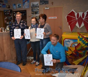 Podium OPEN: 3. Czesław Trzemżalski, 2. Barbara Słyś-Trzemżalska, 2. Maria Tomala, 3. Henryk Krupa.