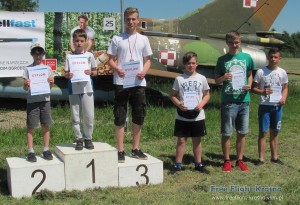 Podium F1H: 2. Bartosz Jakóbkiewicz, 1. Dominik Królicki, 3. Maciej Trygar, 4. Nikodem Kaliniecki, 5. Mateusz Trzemżalski, 6. Gianluigi Terraciano