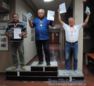 Podium F1C: 2. Piotr Plachetka, 1. Marek Roman, 3. Edward Burek