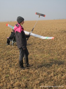 Zofia Zdancewicz z Suwałk z gumówką F1B.