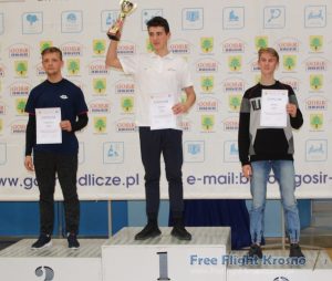 Podium klasyfikacji końcowej PP F1N junior