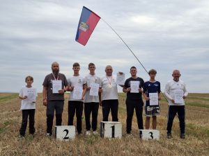 Podium MP F1ABCQ 2025 - F1B drużynowe