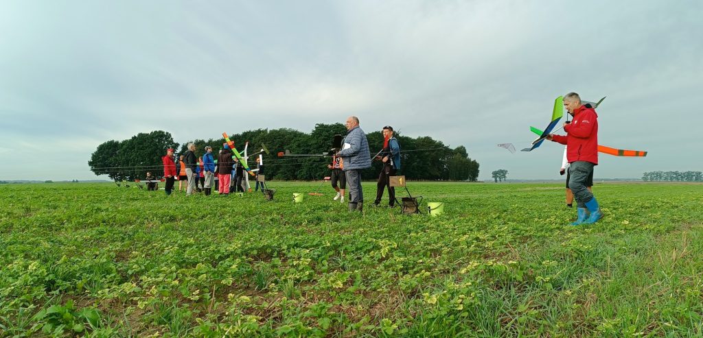 Hubert Niezborała w oczekiwaniu na start Tymona